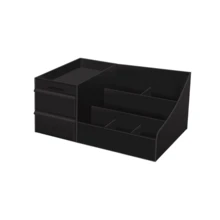 Countertop Cologne Stand Shelves, Organizador De Perfumes, Estante Para Perfumes, Dresser Organizer, Bedroom Essentials, Gifts For Men, Black,Brand Factory Store Manufacturer's Promotions,Essential Products For Halloween, Exclusive Gifts For Christmas, Home Storage For Autumn And Winter - 黑色 - 查看 4