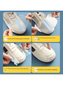 30pcs Shoe Toe Waterproof Membrane, Rainy Day Shoe Protector, Shoe Waterproof Film, Anti-Wear Shoe Sticker