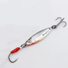 微型铁板饵 1.5/3/5克 3D 迷你 VIB 诱饵 金属铸造夹具 勺鱼 微型亮片鱼饵 人工鱼饵 - 彩色 - 查看 21
