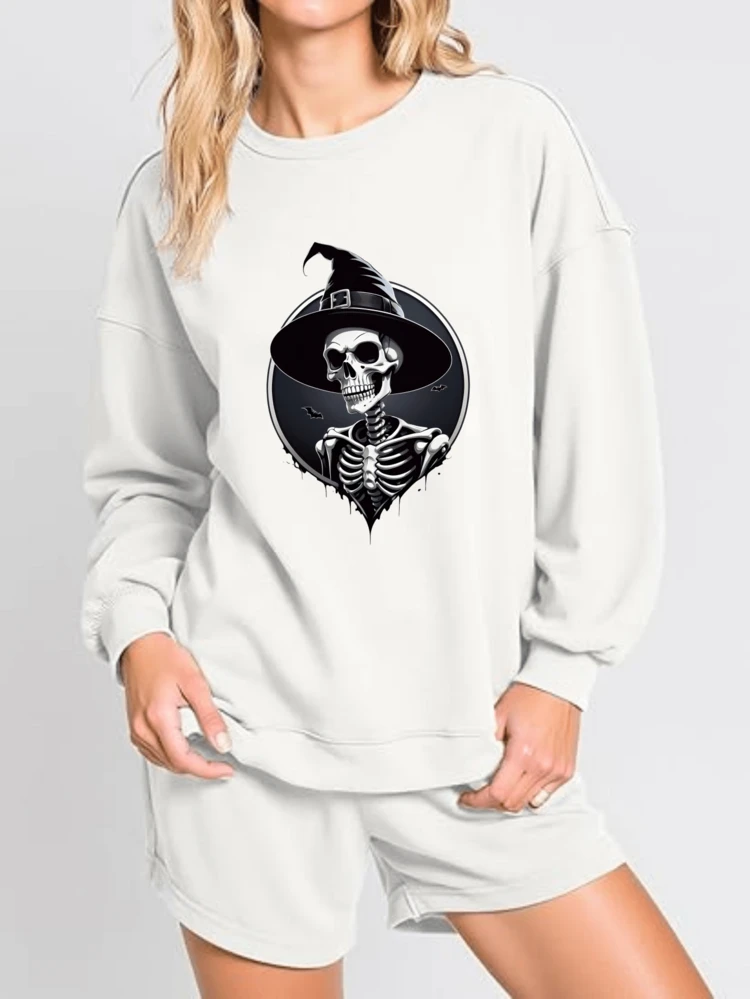 Sudaderas deportivas para mujer - Blanco - Añade 1
