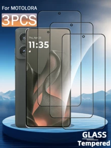 3 pezzi Pellicola protettiva in vetro temperato anti-esplosione, adatta per [serie], resistente ai graffi, superficie liscia, facile da installare