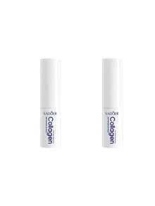2Pc Collagen ANTI CRACKING LIP BALM Reduce Lip Wrinkles, Prevent Peeling And Cracking. Moisturizing And Hydrating. Brighten Lip Skin Tone.-Halloween Gift,Christmas Gift - White - View 11