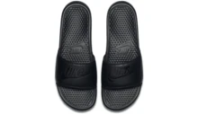 Benassi JDI Men's Sliders Black FREE UK DELIVERY Nike JDI Sliders Lightweight Casual/Beach/Holiday  Beach  Casual    Beach  Holiday  Outdoor    Summer Spring - Black - View 6