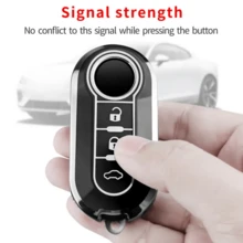 Ar Key Chain Cover For Fiat 500 500L Brava Bravo Doblo Ducato Fiorino Punto Panda Palio Stilo Lancia - Car Key Accessories Christmas Gift - Multicolor - View 6