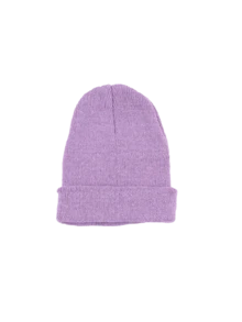1 pieza Gorro de lana de unicolor para recién nacidos, gorro lindo con pompón, adecuado para niños de 0 a 3 años, unisex - Sin pompa - Ver 19