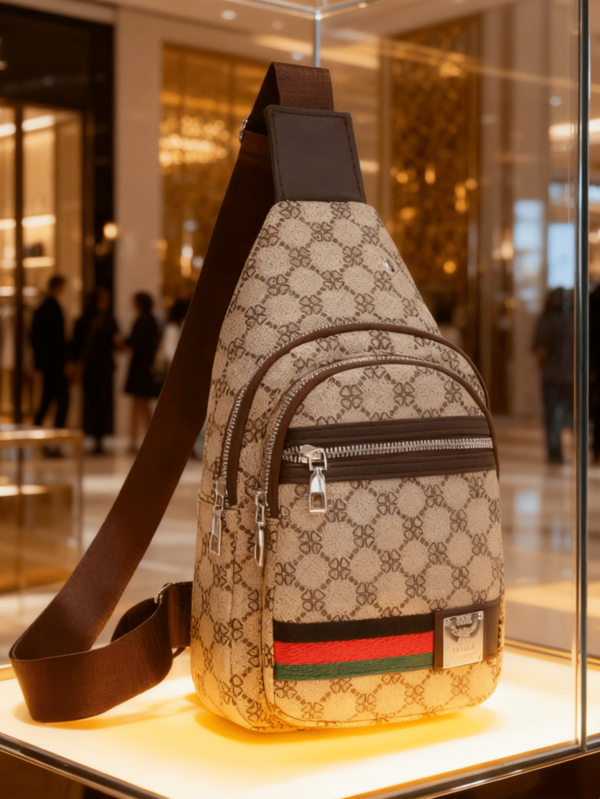 Men's Fashion Sling Bag, Multifunctional Chest Bag, Unisex Mini Backpack, Phone Bag, Crossbody Bag, Waist Bag, Suitable For Students, Commuting, Gifts, Autumn, Christmas, Valentine's Day, Back To School, Thanksgiving, Retro Sports Style, Casual Men's Bag, Wallet, Crossbody Bag, Business Crossbody Bag