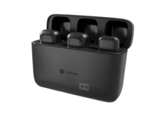 Microfono lavalier wireless Natec MD96415003 20-20000 Hz nero - nero - Visualizzare 2
