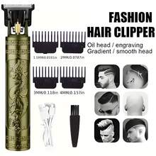 Vintage T9 Cordless Hair Trimmer Electric Razor Men Beard Trimmer (Plastic Body)