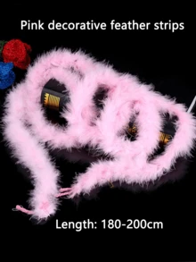 1 cuộn lông gà tây mềm mại dài 1,5m, thích hợp cho các dự án thủ công DIY, quần áo, phụ kiện mũ, trang trí cây thông Noel, trang trí đám cưới, gói bó hoa, trang trí nhà cửa và buổi hòa nhạc, đám cưới khiêu vũ, biểu diễn sân khấu, trang phục và phụ kiện lễ hội hóa trang, đồ dùng tiệc tùng, món quà lý tưởng cho tiệc trà và trang trí trang phục thập niên 80, thích hợp cho bé gái và phụ nữ (làm thủ công, lông có thể rụng nhẹ), Halloween - Nhiều màu - Xem 16