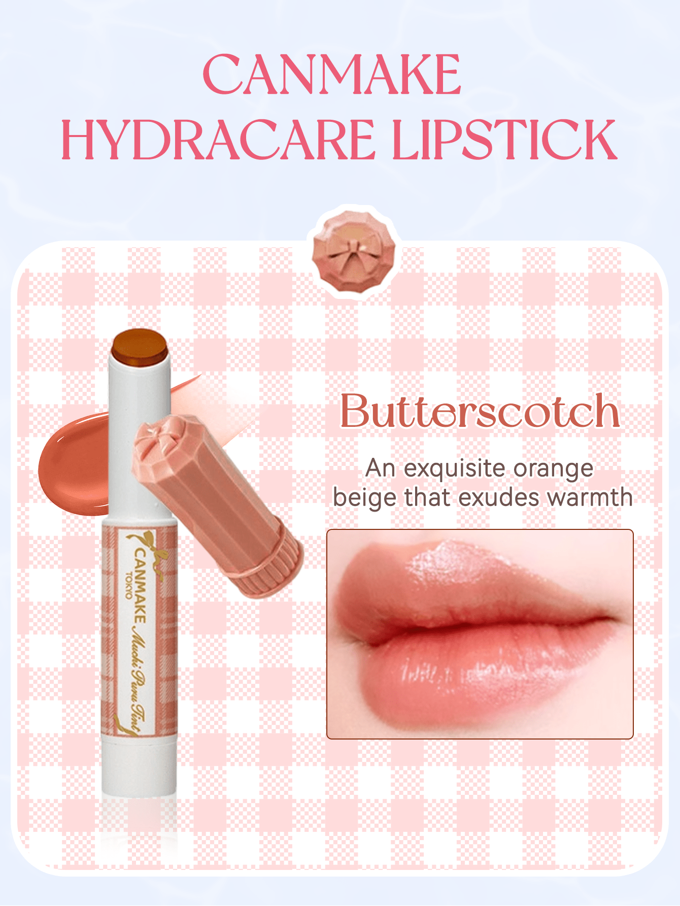 Canmake Canmake High Moisture Lipstick #01 Butterscotch