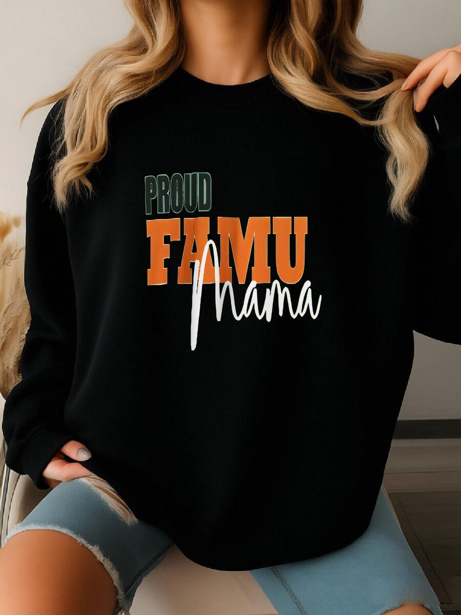 Famu Personalized Custom Shirt Sweatshirt - màu đen - Xem 1