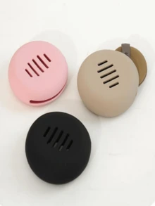 Make-up Schwamm Aufbewahrungsbox, tragbare atmungsaktive Make-up Schwamm & Puder Kompakt Aufbewahrungsbox, Silikon Make-up Schwamm Halter für Frauen und Studenten, Geschenke für Frauen, Weihnachtsgeschenke, Geschenkideen für Frauen