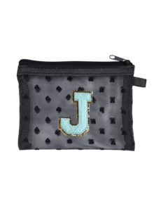 Mini Portable Mesh Medicine Bag, First Aid Kit With Blue Towel Embroidered Letters A-Z, Medical First Aid Kit, Outdoor Household Medicine Pill Storage Bag, Travel Storage Bag, Makeup Bag, Cosmetic Bag, Vacation Storage Bag, Skincare Bag, Lip Oil Storage Bag, Mother's Day Gift, Birthday Gift, Bathroom Storage, Student Dormitory Wash Bag, Gifts For Wives, Family, And Friends, Make Up Organizer - Multicolor - View 20