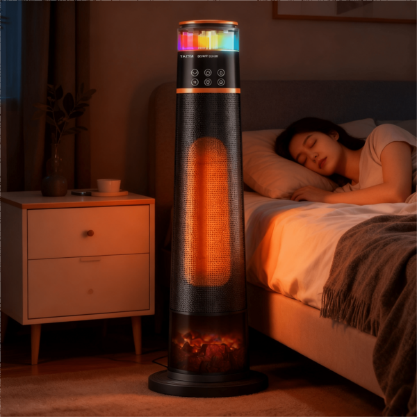 3-In-1 Heater, Fan & Humidifier - Multifunctional Tower Design For Year-Round Comfort. Enjoy Cozy Warmth In Winter, Refreshing Airflow In Summer, And Soothing Humidity In Spring And Fall. Features 3 Modes And 5 Smart Combinations, 12H+ Continuous Runtime, Quiet Operation, And Sleek Portable Style Perfect For Bedroom, Living Room, Office, Dorm, Or Apartment. Ideal Home Essential For All Seasons.