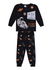 Boys' Long Sleeve Pajamas - Choose Your Model, With Cute Prints And Comfort For Boys, Cold Winter - UP.525 - 查看 4