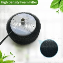 Schaumstofffilter für Haustier-Brunnen, runder schwarzer Schwammfilter, Ersatzfilter für 2,5 L / 84 Oz Edelstahl Katzen-/Haustier-Trinkwasserbrunnen, für gesunde und saubere Tiere