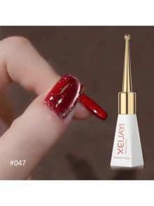 XEIJAYI 1瓶10毫升辣椒磁性猫眼铬粉变色龙金属美甲闪粉，适用于凝胶指甲油DIY家庭美甲沙龙