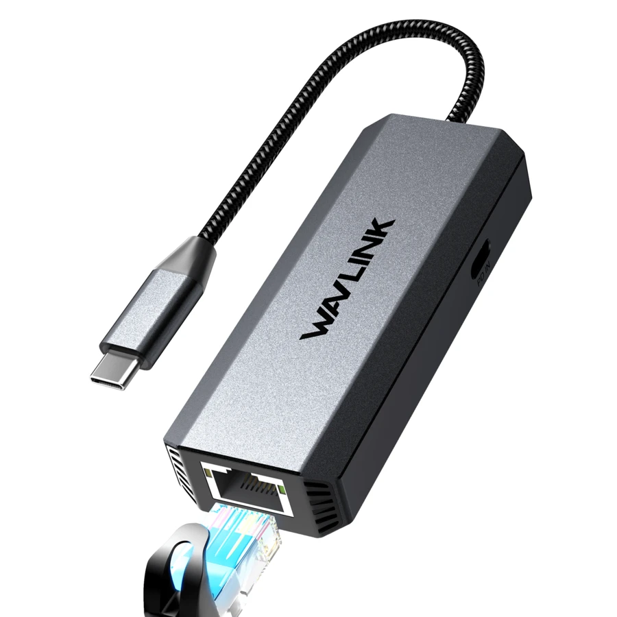 USB-C To Ethernet Adapter,RJ45 Plug And Play Network Adapter,Wired Internet Adapter With PD 95W Compatible With IPhone,Laptops,PC,Gaming Gadget,Office Supplies,Electronics,Portable,Compatible With Windows/Laptops OS/IOS/Linux/ OS - Silver - View 1