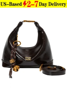 Chic Crossbody Bag Tailored For Women, Crescent - Shaped Shoulder Tote Featuring A Detachable Strap-Boasts Ample Space To Hold Daily Essentials Like Phones, Wallets, And Cosmetics, Perfectly Suited For Various Occasions Including Travel, Romantic Dates, Office Work, Relaxing Holidays, Lively Parties, And Leisurely Shopping Trips - 彩色 - 查看 14