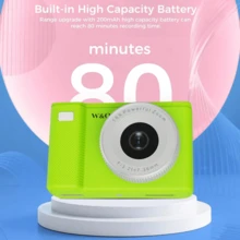 W&O 2025 New Mini Camera 1080P HD Video Recorder - Keychain Digital Video Camera With 32GB Card And Long Battery Life, Ultra-Portable Mini Camera For Travel/Vlog/Night Shooting, Supports Time-Lapse Shooting, Video Recording, Ideal For Entry-Level Photography And Video Recording Enthusiasts. Affordable Holiday Gift (Thanksgiving, Christmas, Halloween) - minicamera-green - 查看 6