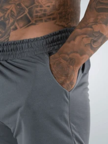 Sport Revolution Men's 2-In-1 Bermuda Shorts With UV+20 Protection – For Maximum Performance In Your Workouts - Gris - Ver 4