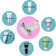 1pc Plastic Cartoon Animal Tube Squeezers, Multi-Function Gadgets, Plastic Standalone Bathroom Accessories, Fun Shape Cleaner Holder, Animal Shape Toothpaste Squeezers - ABS Plastic, Rolling Stand Design, Convenient Toothpaste And Cleanser Dispensing For Tubes, Hand Cream Squeezers - Multicolor - View 7