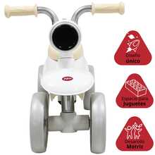 Joykoo Montable Correpasillos para Niños con Luz y Sonido Coche Musical Apto a Partir de 1 año y Soporta hasta 16 kg - Blanco - Ver 3