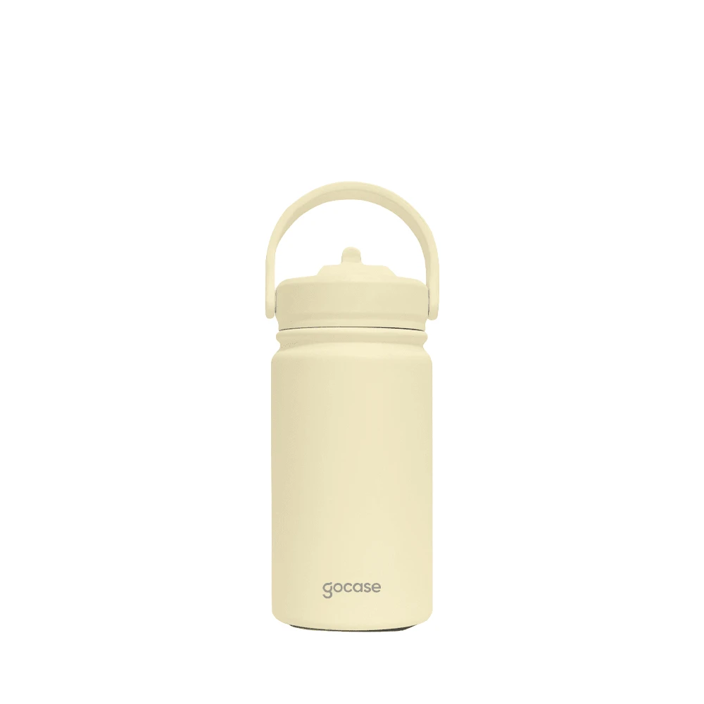 Gocase Mini Stainless Steel Thermal Bottle - 350ml - Beige - View 1