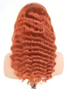 Eulisi P4/27 高光渐变色 5*5 蕾丝闭合假发 真人发 5x5 高清蕾丝闭合假发 女士真人发 已拔婴儿发 180 密度 5x5 直湿波浪蕾丝前假发 28 英寸 - 間色 - 查看 160