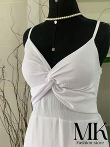 Three Marias Long Dress - trắng - Xem 3