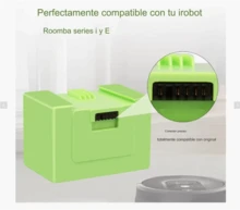 - ✅ Entrega 24/48h gratis -  Batería Premium 5000mAh de Litio para Roomba iRobot Series E, I y J | Alta Capacidad y Máximo Rendimiento para modelos E5, E6, E7, I1, I1+, I3, I3+, I4, I4+, I5, I5+, I6, I6+, I7, I7+, I8, I8+, J5, J5+, J7, J7+, J9 y J9+