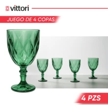 VITTORI MX Goblets - Green - View 2