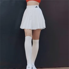 Adidas Vestido esportivo feminino LT DRESS W sem mangas - Branco - Visão 2