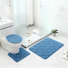 Juego de alfombras de baño - Beis - Ver 9