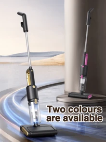 GENAI 3-In-1 Upright Vacuum And Mop With HEPA Filter X-Large 800mL Tank And Effortless Storage