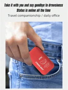 Inhalador nasal de doble orificio refrescante, proporciona una sensación refrescante directamente a la cavidad nasal, compacto y portátil, alivia rápidamente la congestión nasal, conveniente para la escuela, viajes de negocios y viajes - Rosado Sandía - Ver 8