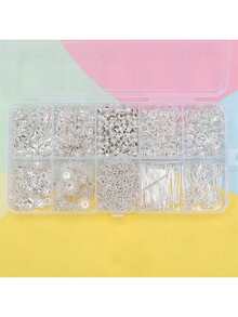 580pcs Jewelry Making Starter Kit, Includes Earring, Necklace Accessories, DIY Beading Pliers Tool Set, Jewelry Repair Tool Kit, And Jewelry Findings, Suitable For Adults And Beginners - Multicolor - View 14