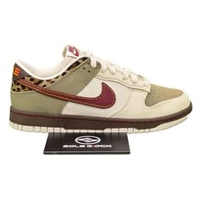 Nike Dunk Low Khaki Leopard IM6687-262 Women's Size