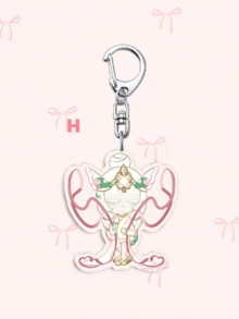 1个动漫亚克力钥匙扣，主题为《跑跑姜饼人》和《饼干王国》，动漫图案，可作为包包挂饰、趣味饰品和粉丝礼物。非常适合送给男朋友、女朋友、家人、老师，也可作为派对礼物或饼干罐主题手机装饰。也可作为包包挂饰、汽车饰品或送给姐妹的礼物。 - 彩色 - 查看 17