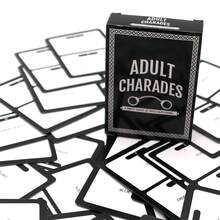 这是一款适合成人的热门手势派对游戏，包含角色扮演卡牌，以社交和幽默挑战为特色，这款桌面卡牌游戏是圣诞节和情人节派对的完美礼物，使其成为理想的游戏之夜之选。