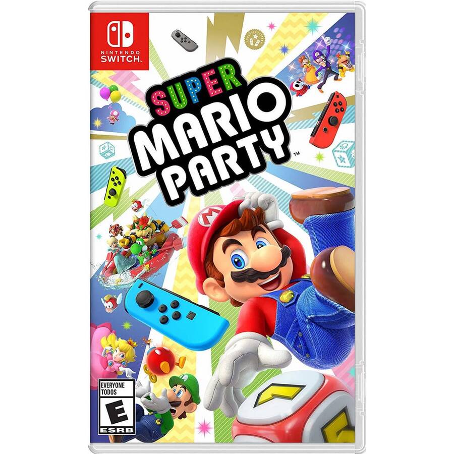 Super Mario Party - Nintendo Switch (Cover - English) (US/AS) - 彩色 - 查看 1