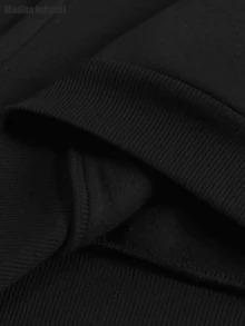 KID004|Sudadera infantil de moda | Cómoda y cálida | Adecuada para uso diario y regreso a clases |NavidadRopa infantil única con estampa de la Virgen de Guadalupe, perfecta para los chicos y chicas que buscan un estilo distintivo - Negro - Ver 4