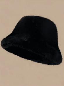 1顶保暖、防风、可爱蓬松的针织帽，适合青少年、学生和女性在冬季户外活动、圣诞派对和滑雪旅行中佩戴。 - 彩色 - 查看 6