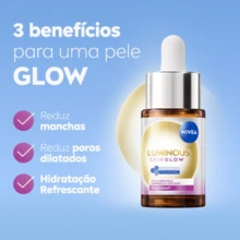 Nivea Luminous630 Skin Glow Serum 15ml All Skin Types Day/Night - White - View 2