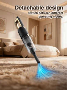 GENAI 3-In-1 Upright Vacuum And Mop With HEPA Filter X-Large 800mL Tank And Effortless Storage