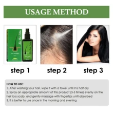 Hair Care Spray – Strengthens Hair, Nourishes And Repairs, Soothes The Scalp, And Makes Hair Smooth, Shiny And Manageable. - Green - View 5