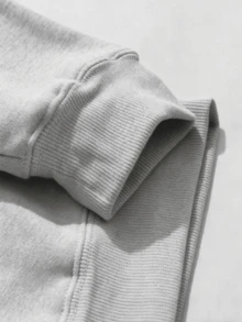 Street Fashion All-MatchSP5DER Spider Web Graphic Hoodie - Gray Streetwear Sweatshirt - 灰色 - 查看 5