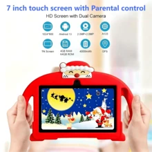 yesido Tablete pentru copii de 7 inci, tablete pentru copii și Wi-Fi, 4 GB RAM, 64 GB Rom, camere duale, control parental, preinstalare JPA pentru educația copiilor, jocuri, tablete și cadouri de sărbători pentru îngrijirea copiilor, cadouri pentru copii pentru sărbători de ziua de naștere, cadouri, cadouri perfecte deschise pentru școli, cadou de Crăciun