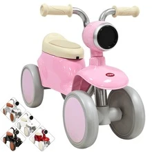Joykoo Montable Correpasillos para Niños con Luz y Sonido Coche Musical Apto a Partir de 1 año y Soporta hasta 16 kg - Rosa - Ver 1