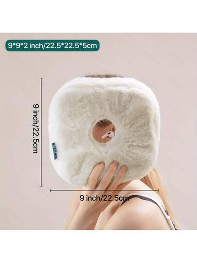1pc able Ear Piercing Kussen Side Sleepers, An Hole CNH Shaped Sleeping Pillow, Guard